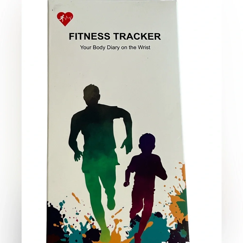 NIB Purple Fitness tracker watch for Android & iOS